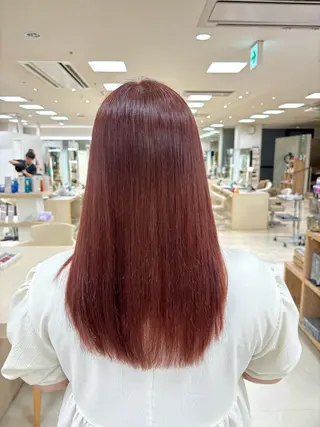 カラー 🎀暖色カラー/透明 感カラー/ひな🎀のヘアスタイル