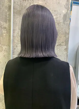 ミディアム カラー Pia/KIRIA /福岡美容室のヘアスタイル