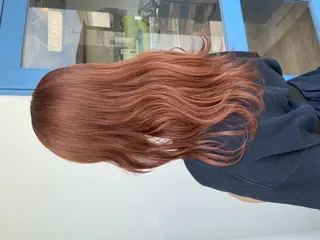 セミロング カラー corazon ブリーチのヘアスタイル