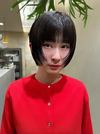 ショート SALOWIN  梅田茶屋町店所属・梅田/ベージュカラー /ブリーチカラーのヘアスタイル