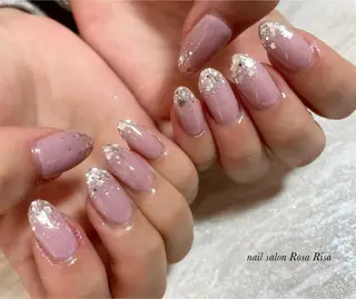 セミロング ネイル ネイルスタジオ シェイクユアハンズのネイルデザイン