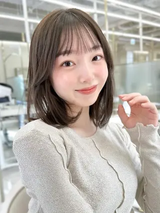 ミディアム COA  表参道所属・yume. COA GINZAのヘアスタイル