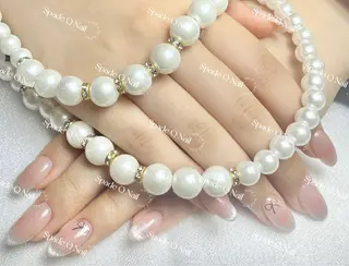 ミディアム Spade Q Nailのネイルデザイン