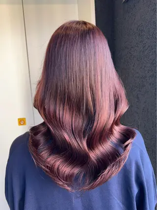 ミディアム 🫧髪質改善•艶カラ ー特化🫧谷奥甲太のヘアスタイル