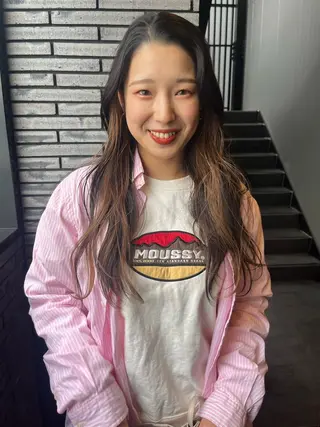 ロング カラー ケアブリーチ/ボブ/ honoのヘアスタイル