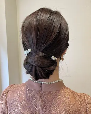 ロング ヘアアレンジ サソウ ユリエ🥥のヘアスタイル