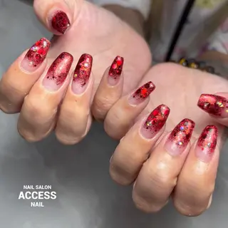 ネイル access nailのネイルデザイン