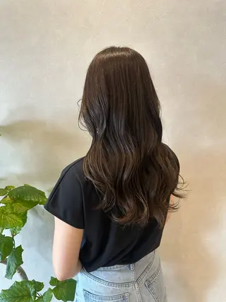 ロング カラー sugiyama noaのヘアスタイル