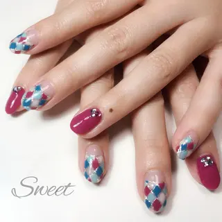ネイル sweet 仲野陽子のネイルデザイン