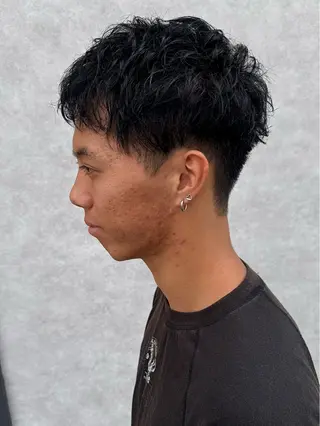 メンズ 米元 春奈のヘアスタイル