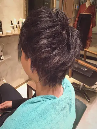 ショート メンズ 松村 崇弘のヘアスタイル