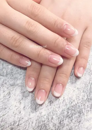 ネイル 北浦和 自爪育成ケアのネイルデザイン