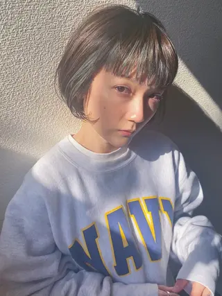 ミディアム カラー CARICIA🌱 masaeのヘアスタイル