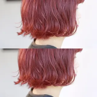 ショート ハイトーン/レイヤー /ケアブリーチ石川治のヘアスタイル