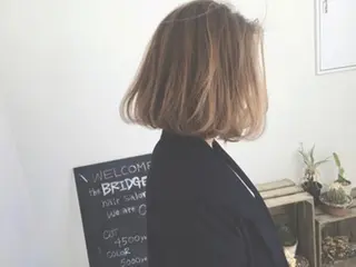 ミディアム the BRIDGE hair salonのヘアスタイル