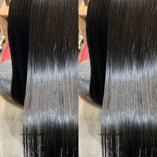 ミディアム カラー 縮毛矯正/髪質改善/ 石橋代智のヘアスタイル