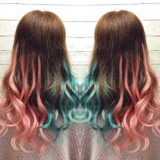 セミロング 韓国ヘア🤍髪質改善 🇰🇷AKANEのヘアスタイル