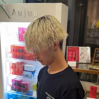 ショート パーマ aura所属・CONAN｜盛岡ボブ 特化/タッセルボブのヘアスタイル