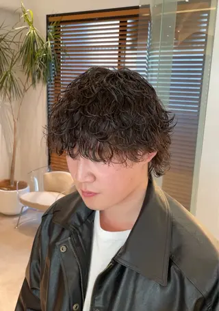 メンズ 渋谷ボブ/レイヤー ボブ田中航平のヘアスタイル