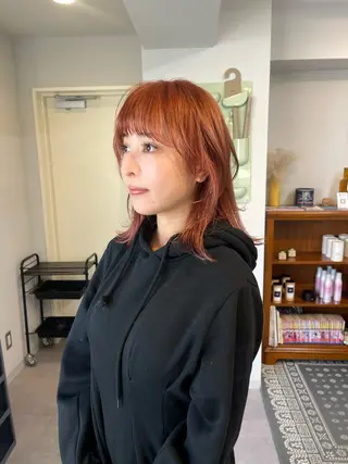 ミディアム カラー MEY HAIR / CURLYS所属・丁寧なカウンセリング 🌿KENTA🌿のヘアスタイル