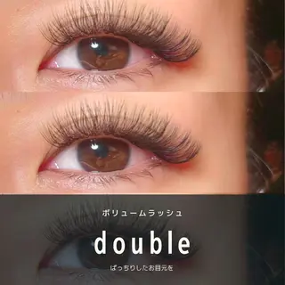 マツエク・マツパ double ⭐︎のマツエク・マツパデザイン