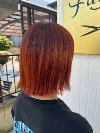 ミディアム カラー 🦋寒色カラー/透明 感カラー🦋 レイナのヘアスタイル