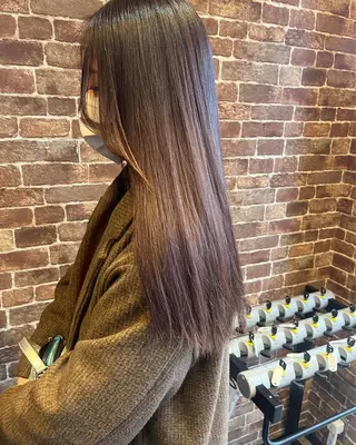 ロング カラー パーマ ヘアアレンジ メンズ キッズ ネイル マツエク・マツパ アイブロウ times salon名駅所属・久木原 ゆりのヘアスタイル