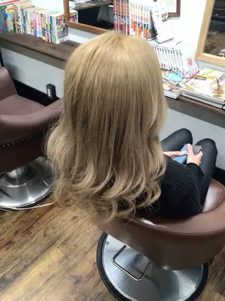 ミディアム 香川 裕基のヘアスタイル