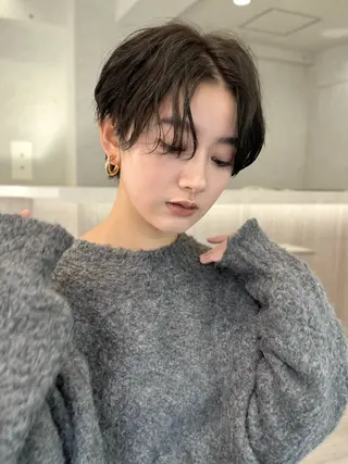 ショート 多毛専門/ 酒井愛由のヘアスタイル