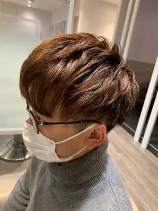 ショート メンズ HAIR＆MAKE EARTH元住吉所属・圧倒的艶髪✨ 掛川大輝のヘアスタイル