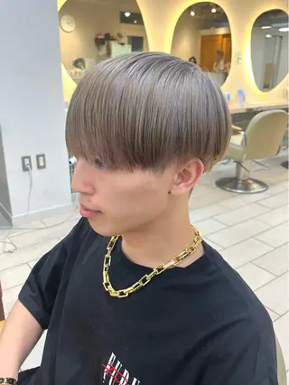 ショート カラー メンズ 田中 旭 横浜メンズ特化のヘアスタイル