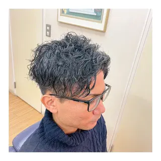 パーマ メンズ 💈メンズパーマ💈 ナカザワ　　リョウのヘアスタイル