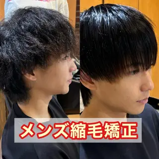 ショート パーマ メンズ メンズパーマ&メンズ 縮毛矯正ならヒラノのヘアスタイル