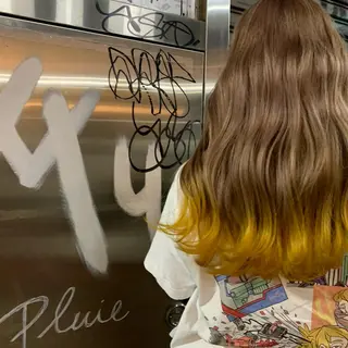 カラー 🍓ハイトーンカラー 🎀nene🍓のヘアスタイル