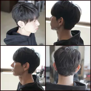 ショート メンズ 中島 剛のヘアスタイル