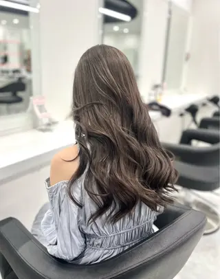 ロング 💍大人デザイン /ハイトーン♡リクトのヘアスタイル