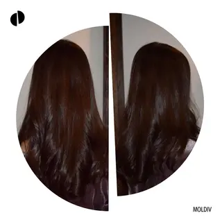 セミロング ロング カラー ✨縮毛矯正✨髪質改善 ナカシマ ユミのヘアスタイル