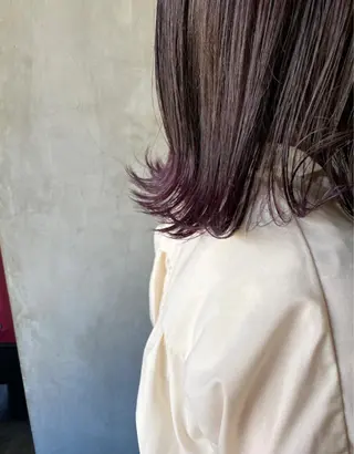 ミディアム カラー ヘアアレンジ stylist/蛯谷 珠里のヘアスタイル