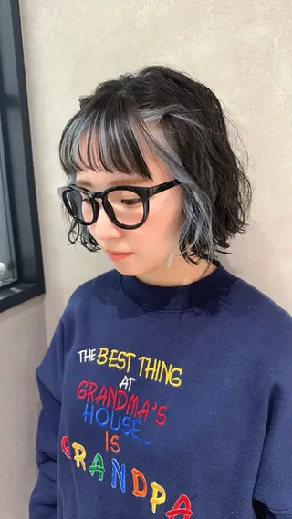 ショート カラー regalo 森重ユウのヘアスタイル