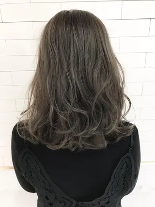 ミディアム カラー LA KING GINZA TOKYO所属・🧡ショートの達人 🧡SHOのヘアスタイル