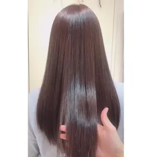 ロング カラー 艶髪✨髪質改善カラー 楠本浩子のヘアスタイル