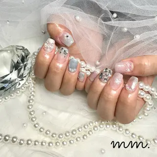 ネイル 🩷🩵mm.大宮 Riyo🧸🩵🩷のネイルデザイン