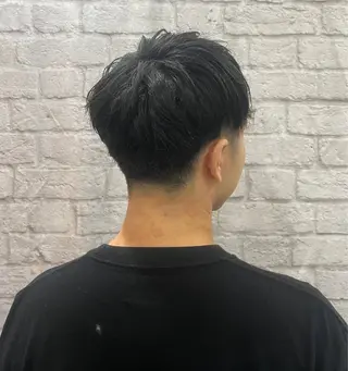 ミディアム 無料メンズカット❗️ 佐藤光のヘアスタイル