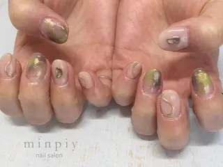 ネイル 𖡼 yumenoのネイルデザイン