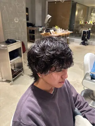 パーマ はらだ かなうのヘアスタイル