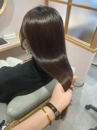 ロング nagisa /縮毛矯正のヘアスタイル