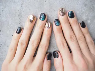 メンズ ネイル ConneQt所属・ETHOSENSE. kimikaのネイルデザイン