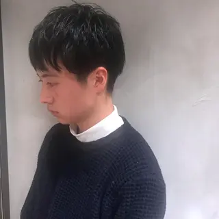 メンズ 柔らかブラウン/顔周 りレイヤー♡ユウシのヘアスタイル