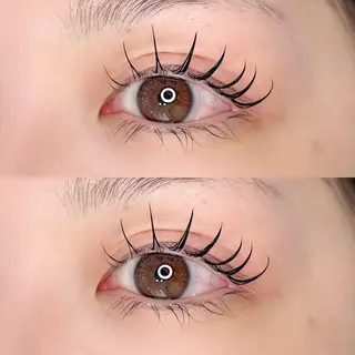 パーマ Akari🖤 韓国アイドルまつぱのマツエク・マツパデザイン