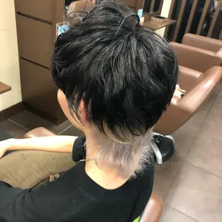カラー ヘアアレンジ メンズ シャルマン銀座店所属・🌟東銀座マンツーマ ン🌟タカナシのヘアスタイル